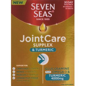Seas JointCare Seven Seas JointCare Supplex and Turmeric with Glucosamine Seas JointCare Seven Seas JointCare Supplex and Turmeric with Glucosamine