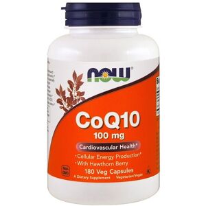 Now Foods CoQ10 with Hawthorn Berry 100mg - Supplement for Heart Health Now Foods CoQ10 with Hawthorn Berry 100mg - Supplement for Heart Health