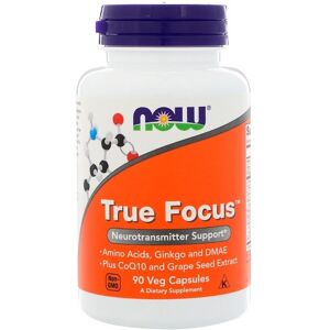 Now Foods, True Focus, 90 Veg Capsules Now Foods, True Focus, 90 Veg Capsules