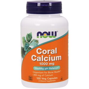 Now Foods Coral Calcium 1000 mg - 100 Veg Capsules - Calcium Supplement Now Foods Coral Calcium 1000 mg - 100 Veg Capsules - Calcium Supplement
