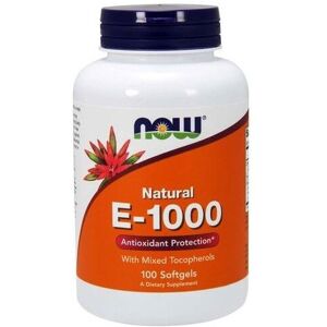 Now Foods E-1000 - Mixed Tocopherols - 100 Softgels Now Foods E-1000 - Mixed Tocopherols - 100 Softgels