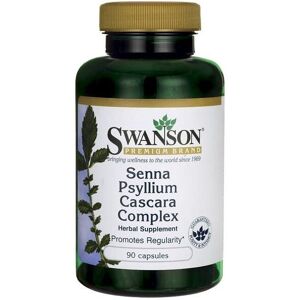 Swanson Senna Cascara Psyllium Complex - 90 capsules Swanson Senna Cascara Psyllium Complex - 90 capsules