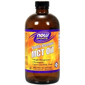 NOW Foods MCT Oil Vanilla Hazelnut - Sports & Weight Management NOW Foods MCT Oil Vanilla Hazelnut - Sports & Weight Management
