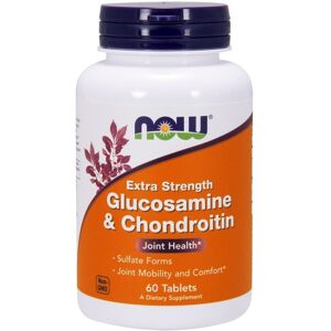 Now Foods Glucosamine Chondroitin Sulfate Extra Strength - 60 Tablets Now Foods Glucosamine Chondroitin Sulfate Extra Strength - 60 Tablets