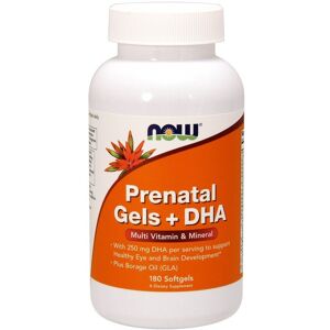 NOW Foods Prenatal Gels + DHA - 180 Softgels NOW Foods Prenatal Gels + DHA - 180 Softgels