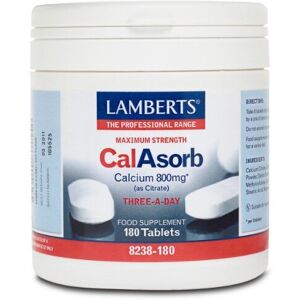 Lamberts CalAsorb (as citrate), 180 tablets Lamberts CalAsorb (as citrate), 180 tablets