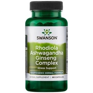 Swanson Adaptogen Herbal Complex with Rhodiola, Ashwagandha and Ginseng - Stress Relief & Mood Support Swanson Adaptogen Herbal Complex with Rhodiola, Ashwagandha and Ginseng - Stress Relief & Mood Support