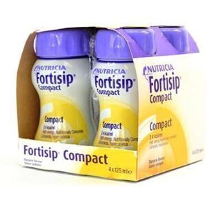 Nutricia Fortisip Banana - 125ml - 4 pack - Nutritional Supplement Nutricia Fortisip Banana - 125ml - 4 pack - Nutritional Supplement