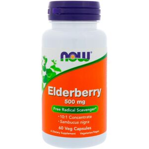 Now Foods Elderberry 500Mg Capsules - Vegetables Now Foods Elderberry 500Mg Capsules - Vegetables