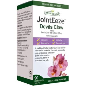 Natures Aid JointEeze Devils Claw Root Extract 300mg, 90 Film Coated Tablets Natures Aid JointEeze Devils Claw Root Extract 300mg, 90 Film Coated Tablets