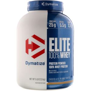 Dymatize Nutrition, Elite 100% Whey Protein Powder, Chocolate Peanut Butter, 5 l Dymatize Nutrition, Elite 100% Whey Protein Powder, Chocolate Peanut Butter, 5 l