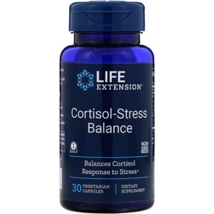Life Extension Cortisol-Stress Balance - 30 Vegetarian Capsules Life Extension Cortisol-Stress Balance - 30 Vegetarian Capsules
