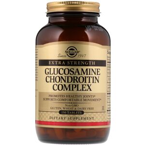 Solgar, Glucosamine Chondroitin Complex, Extra Strength, 150 Tablets Solgar, Glucosamine Chondroitin Complex, Extra Strength, 150 Tablets