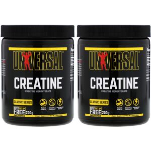 Universal Nutrition, Creatine, Unflavored, 2 Bottles, 200 g Each Universal Nutrition, Creatine, Unflavored, 2 Bottles, 200 g Each