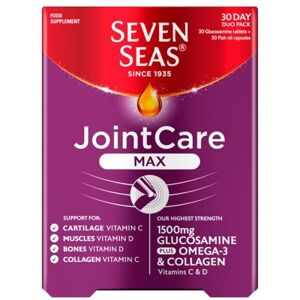 Seven Seas Joint Care Max 30 Glucosamine Tablets+30 Fish Oils Capsules Seven Seas Joint Care Max 30 Glucosamine Tablets+30 Fish Oils Capsules