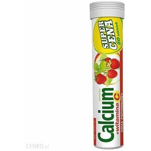 Sklep polski Calcium 300 + witamina C poziomkowe 20 tab musujacych VIBOVIT Polfa Lodz colfarm Sklep polski Calcium 300 + witamina C poziomkowe 20 tab musujacych VIBOVIT Polfa Lodz colfarm