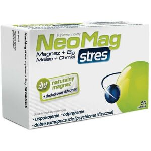 Sklep polski NeoMag Stress 50 tab Magnesium Vit B6 Stres Magnez Wit B6 Melisa Chmiel OLIMP Sklep polski NeoMag Stress 50 tab Magnesium Vit B6 Stres Magnez Wit B6 Melisa Chmiel OLIMP