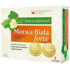 Colfarm White Mulberry Forte 6000mg - Dietary Supplement Colfarm White Mulberry Forte 6000mg - Dietary Supplement