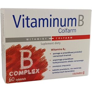 COLFARM B COMPLEX 60 Tablets - Dietary Supplement COLFARM B COMPLEX 60 Tablets - Dietary Supplement