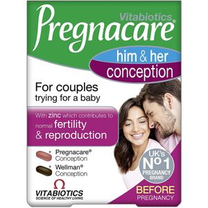 Vitabiotics Pregnacare Him & Her Conception - Dual Pack Vitabiotics Pregnacare Him & Her Conception - Dual Pack