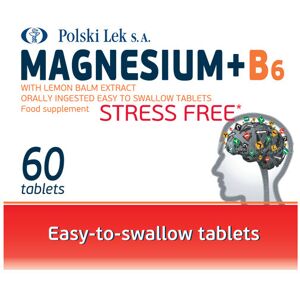 Sklep polski Magnez Witamina B6 Magnesium B6 Stress Free 60 Tab NEOMAG MENMAG VITALITE OLIMP Sklep polski Magnez Witamina B6 Magnesium B6 Stress Free 60 Tab NEOMAG MENMAG VITALITE OLIMP
