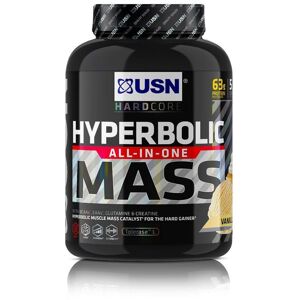 (Vanilla) USN Hyperbolic Mass High Protein Creatine & Carbohydrates All In One G (Vanilla) USN Hyperbolic Mass High Protein Creatine & Carbohydrates All In One G