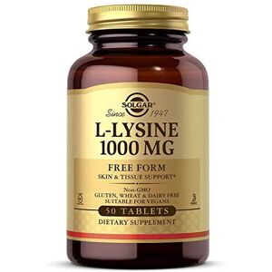 Solgar L-Lysine 1000 mg Tablets - Pack of 50 Solgar L-Lysine 1000 mg Tablets - Pack of 50