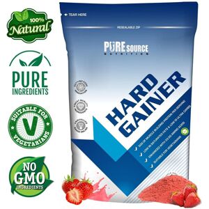 Pure Source Nutrition (5Kg, Strawberry) Weight Mass Gainer Protein Powder Hi-Calorie PSN Pure Source Nutrition (5Kg, Strawberry) Weight Mass Gainer Protein Powder Hi-Calorie PSN