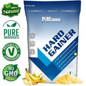 Pure Source Nutrition (5Kg, Banana) Weight Mass Gainer Protein Powder Hi-Calorie PSN Pure Source Nutrition (5Kg, Banana) Weight Mass Gainer Protein Powder Hi-Calorie PSN