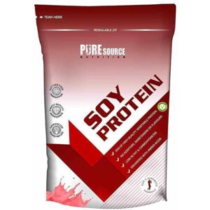 Pure Source Nutrition (Strawberry, 5Kg) Soy Protein Isolate Powder Natural Vegan Flavoured Pure Source Nutrition (Strawberry, 5Kg) Soy Protein Isolate Powder Natural Vegan Flavoured