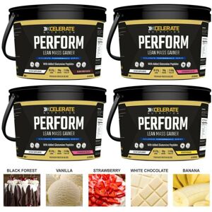 XCelerate Nutrition Perform Lean Mass Gainer 5kg - Vanilla Ice Cream XCelerate Nutrition Perform Lean Mass Gainer 5kg - Vanilla Ice Cream
