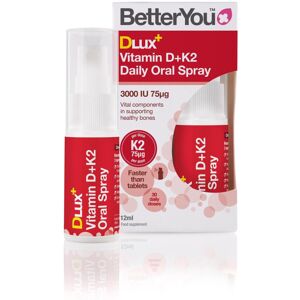 Unbranded BetterYou Vitamin D3&K2 Daily Oral Spray Unbranded BetterYou Vitamin D3&K2 Daily Oral Spray