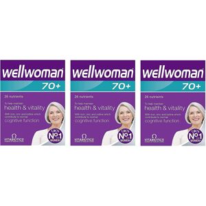 Vitabiotics Wellwoman 70+ 90 Tablets – Comprehensive Vitamin & Mineral Support f Vitabiotics Wellwoman 70+ 90 Tablets – Comprehensive Vitamin & Mineral Support f