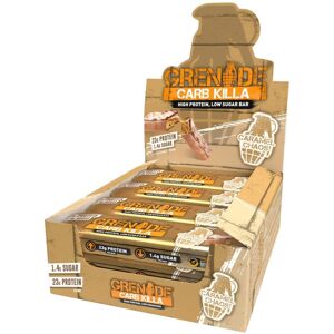 Grenade Carb Killa High Protein and Low Carb Bar, 12 x 60 g - Caramel Chaos Grenade Carb Killa High Protein and Low Carb Bar, 12 x 60 g - Caramel Chaos