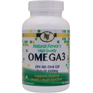 Unbranded Natural Fervor High Quality Omega-3 Softgels 100's UAE_BS_65804 Supports Heart Unbranded Natural Fervor High Quality Omega-3 Softgels 100's UAE_BS_65804 Supports Heart