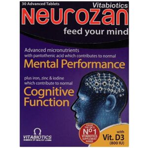 Vitabiotics Neurozan Tablets 30's Vitamin B6 And Niacin Vitabiotics Neurozan Tablets 30's Vitamin B6 And Niacin