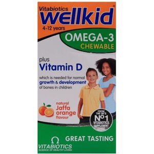 Vitabiotics Wellkid Omega-3 Softbust Capsules 60's Vitabiotics Wellkid Omega-3 Softbust Capsules 60's