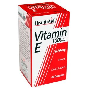 HealthAid Vitamin E 1000iu Natural Capsules - Vitamin E Capsules HealthAid Vitamin E 1000iu Natural Capsules - Vitamin E Capsules