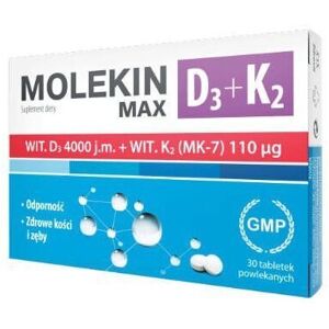 Natur Product Zdrovit Molekin D3 + K2 Max - 30tablets Natur Product Zdrovit Molekin D3 + K2 Max - 30tablets