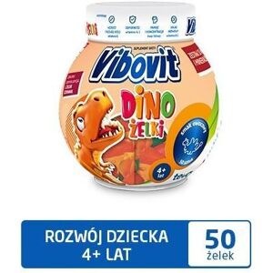 TEVA PHARMACEUTICALS VIBOVIT DINO - Fruit flavor - 50 pieces - Vitamins and Supplements TEVA PHARMACEUTICALS VIBOVIT DINO - Fruit flavor - 50 pieces - Vitamins and Supplements