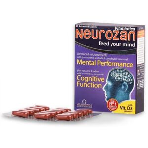 Vitabiotics Neurozan Tablets 30's, Helps To Safeguard Dietary Vitabiotics Neurozan Tablets 30's, Helps To Safeguard Dietary