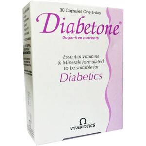 Vitabiotics Diabetone Capsules 30's Vitabiotics Diabetone Capsules 30's