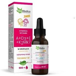 EKAMEDICA Vitamin Drops Junior A+D3+E+K2MK7 EKAMEDICA Vitamin Drops Junior A+D3+E+K2MK7