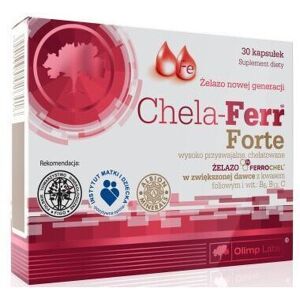 OLIMP LABORATORIES Olimp Chela-Ferr Forte - 30 kapsułek OLIMP LABORATORIES Olimp Chela-Ferr Forte - 30 kapsułek