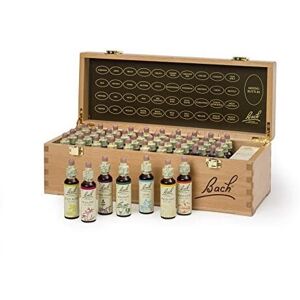 Bach Original Flower Remedies Wooden Box Set - Support Emotional Wellbeing Bach Original Flower Remedies Wooden Box Set - Support Emotional Wellbeing