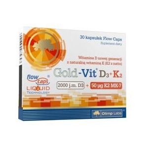 OLIMP LABORATORIES OLIMP GOLD-VIT D3 4000 + K2 30 capsules OLIMP LABORATORIES OLIMP GOLD-VIT D3 4000 + K2 30 capsules