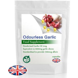 VitaMinute Strong Odourless Garlic 1000mg (90 Capsules) Heart Health Cholesterol VitaMinute Strong Odourless Garlic 1000mg (90 Capsules) Heart Health Cholesterol
