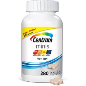 Centrum Minis Men 50+ (280 Count) Multivitamin/Multimineral Supplement Tablets Centrum Minis Men 50+ (280 Count) Multivitamin/Multimineral Supplement Tablets