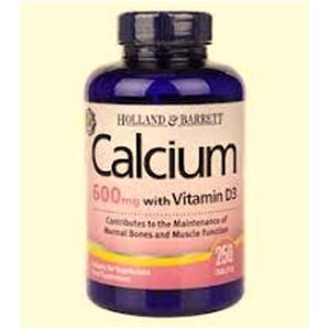 Holland & Barrett Calcium and Magnesium with Vitamin D3 Tablets 250's Holland & Barrett Calcium and Magnesium with Vitamin D3 Tablets 250's