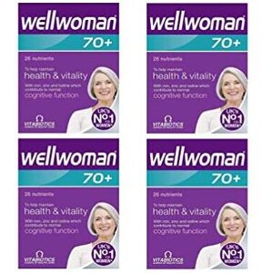 Vitabiotics Wellwoman 70+ Tablets 4 x 30s Vitabiotics Wellwoman 70+ Tablets 4 x 30s